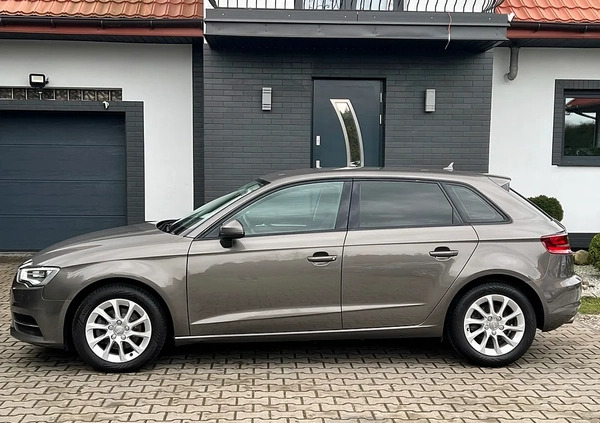 Audi A3 cena 43900 przebieg: 214000, rok produkcji 2013 z Świątniki Górne małe 704